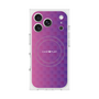 プレミアムスクエアケース with MagSafe［ CASEPLAY Check - Purple ］