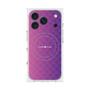 プレミアムスクエアケース with MagSafe［ CASEPLAY Check - Purple ］