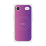 プレミアムスクエアケース with MagSafe［ CASEPLAY Check - Purple ］