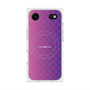 プレミアムスクエアケース with MagSafe［ CASEPLAY Check - Purple ］