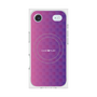 プレミアムスクエアケース with MagSafe［ CASEPLAY Check - Purple ］