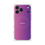 プレミアムスクエアケース with MagSafe［ CASEPLAY Check - Purple ］