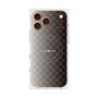 プレミアムスクエアケース with MagSafe［ CASEPLAY Check - Black ］