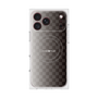 プレミアムスクエアケース with MagSafe［ CASEPLAY Check - Black ］