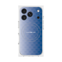 プレミアムスクエアケース with MagSafe［ CASEPLAY Check - Blue ］