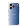 プレミアムスクエアケース with MagSafe［ CASEPLAY Check - Blue ］