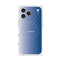 プレミアムスクエアケース with MagSafe［ CASEPLAY Check - Blue ］