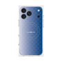 プレミアムスクエアケース with MagSafe［ CASEPLAY Check - Blue ］