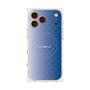 プレミアムスクエアケース with MagSafe［ CASEPLAY Check - Blue ］