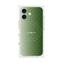 プレミアムスクエアケース with MagSafe［ CASEPLAY Check - Green ］