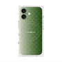 プレミアムスクエアケース with MagSafe［ CASEPLAY Check - Green ］