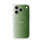 プレミアムスクエアケース with MagSafe［ CASEPLAY Check - Green ］