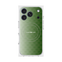 プレミアムスクエアケース with MagSafe［ CASEPLAY Check - Green ］