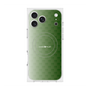 プレミアムスクエアケース with MagSafe［ CASEPLAY Check - Green ］