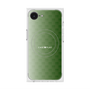 プレミアムスクエアケース with MagSafe［ CASEPLAY Check - Green ］
