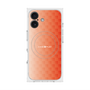 プレミアムスクエアケース with MagSafe［ CASEPLAY Check - Orange ］
