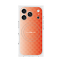 プレミアムスクエアケース with MagSafe［ CASEPLAY Check - Orange ］