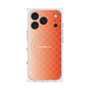プレミアムスクエアケース with MagSafe［ CASEPLAY Check - Orange ］