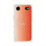 プレミアムスクエアケース with MagSafe［ CASEPLAY Check - Orange ］