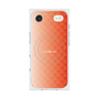 プレミアムスクエアケース with MagSafe［ CASEPLAY Check - Orange ］