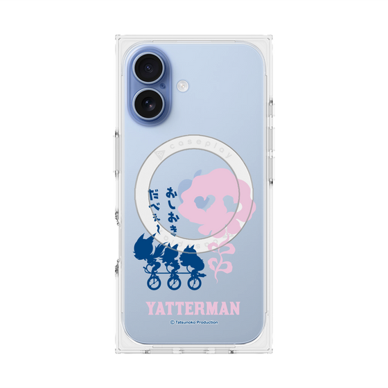 プレミアムスクエアケース with MagSafe［ ドロンジョ - おしおきだべぇ～ - Clear ］