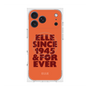 プレミアムスクエアケース with MagSafe［ ELLE - オレンジ ］
