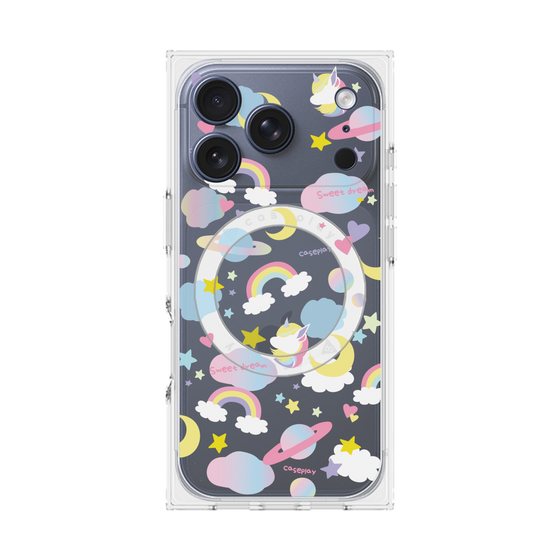 プレミアムスクエアケース with MagSafe［ オリジナル - オヤスミ ］