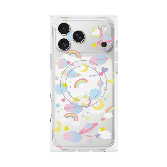 プレミアムスクエアケース with MagSafe［ オリジナル - オヤスミ ］