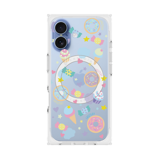 プレミアムスクエアケース with MagSafe［ オリジナル - SWEETS ］