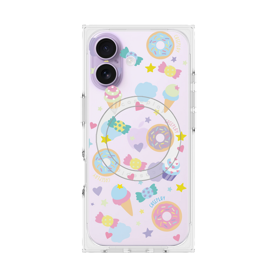 プレミアムスクエアケース with MagSafe［ オリジナル - SWEETS ］