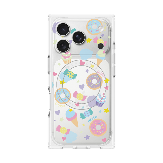 プレミアムスクエアケース with MagSafe［ オリジナル - SWEETS ］