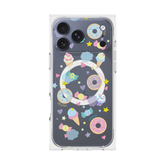 プレミアムスクエアケース with MagSafe［ オリジナル - SWEETS ］