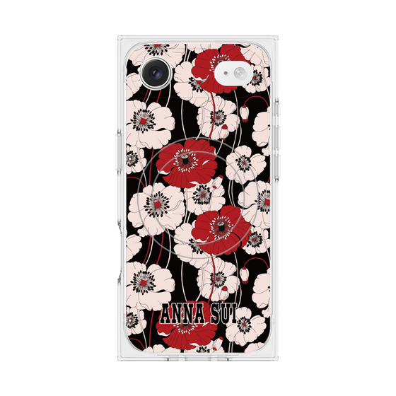 プレミアムスクエアケース with MagSafe［ ANNA SUI - ポピー ］