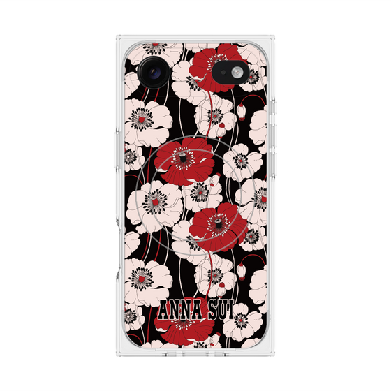 プレミアムスクエアケース with MagSafe［ ANNA SUI - ポピー ］