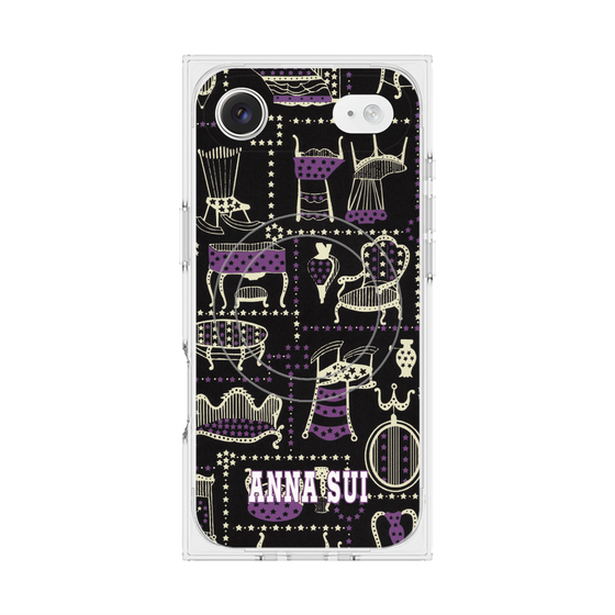プレミアムスクエアケース with MagSafe［ ANNA SUI - チェア ］