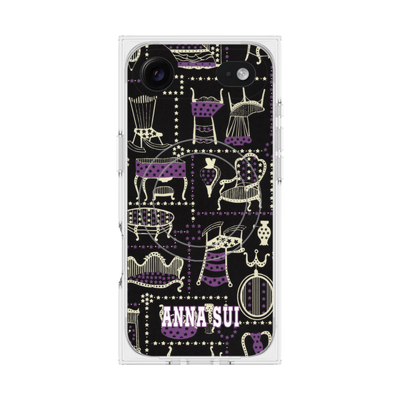 プレミアムスクエアケース with MagSafe［ ANNA SUI - チェア ］