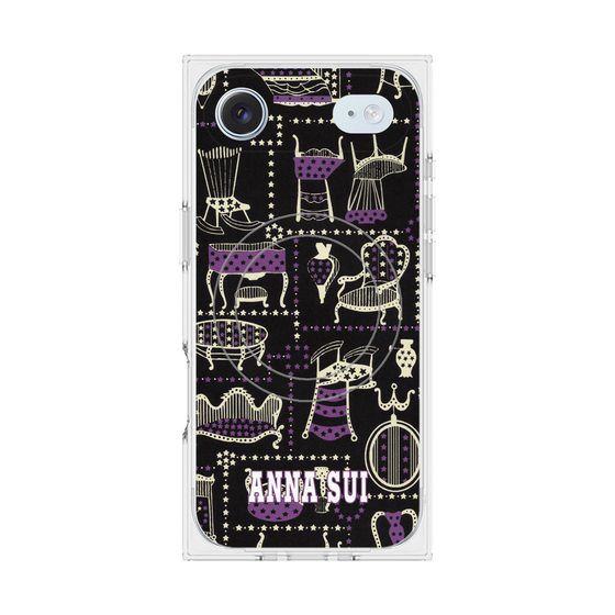 プレミアムスクエアケース with MagSafe［ ANNA SUI - チェア ］