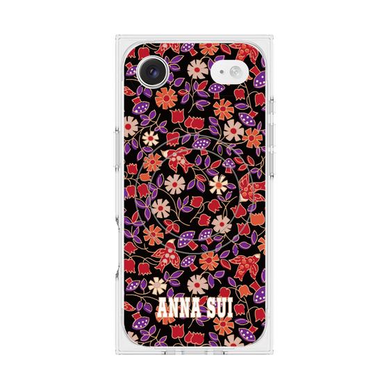 プレミアムスクエアケース with MagSafe［ ANNA SUI - ワイルドフラワー ］