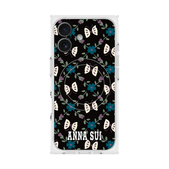 プレミアムスクエアケース with MagSafe［ ANNA SUI - バタフライ ］