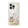 プレミアムスクエアケース with MagSafe［ 昆虫物語 みなしごハッチ - 花 ］