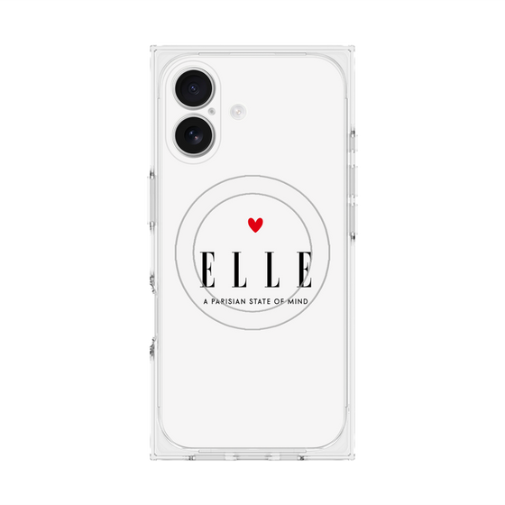 プレミアムスクエアケース with MagSafe［ ELLE - アイコン ］