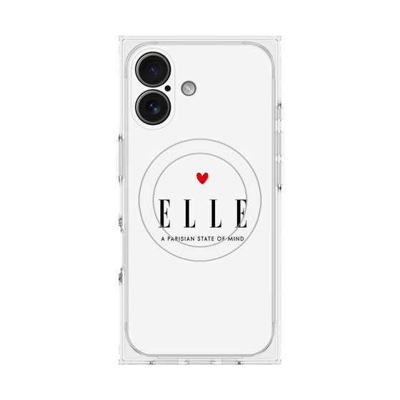 プレミアムスクエアケース with MagSafe［ ELLE - アイコン ］