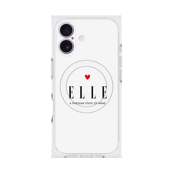 プレミアムスクエアケース with MagSafe［ ELLE - アイコン ］