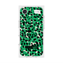プレミアムスクエアケース with MagSafe［ ELLEgirl - レオパード - Green ］