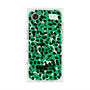 プレミアムスクエアケース with MagSafe［ ELLEgirl - レオパード - Green ］