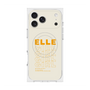 プレミアムスクエアケース with MagSafe［ ELLEgirl - ロゴ ］