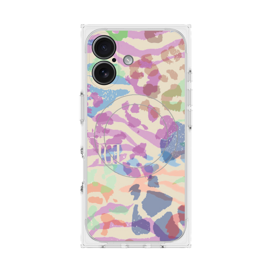 プレミアムスクエアケース with MagSafe［ ELLEgirl - ペイント ］