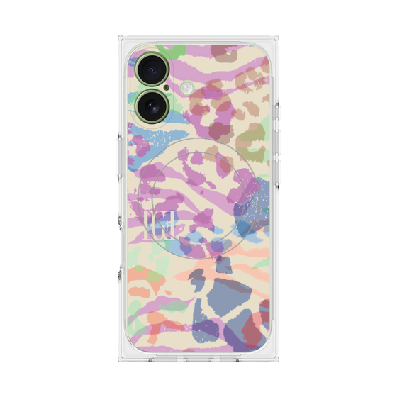 プレミアムスクエアケース with MagSafe［ ELLEgirl - ペイント ］