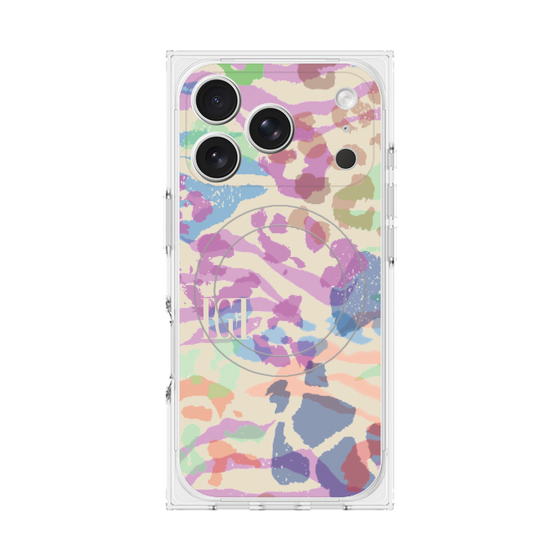 プレミアムスクエアケース with MagSafe［ ELLEgirl - ペイント ］