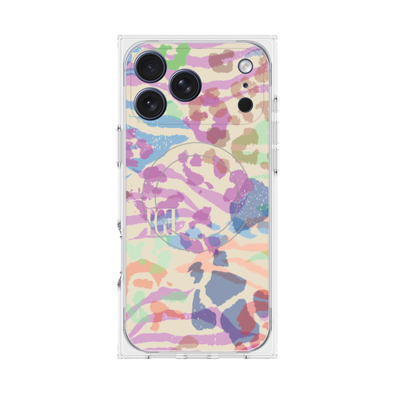 プレミアムスクエアケース with MagSafe［ ELLEgirl - ペイント ］